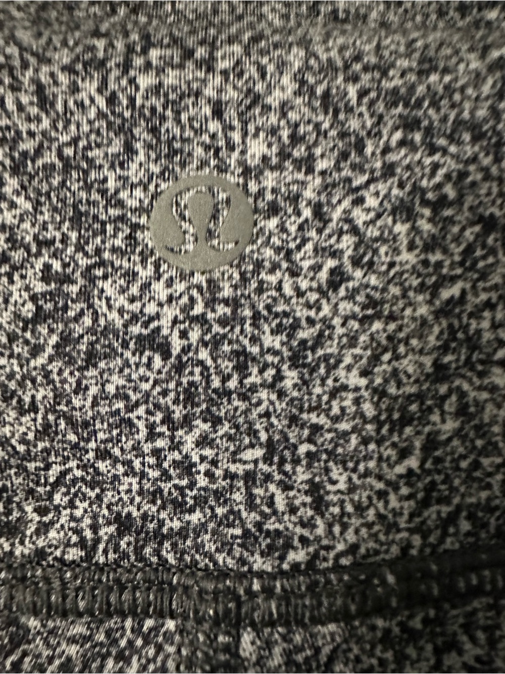 Lululemon cropped Heathered Gray Leggings